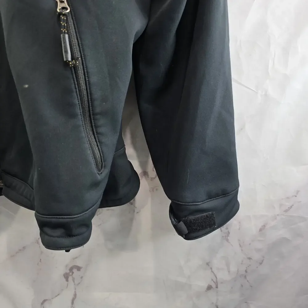 Carhartt Jacket Mens XL Black Wind Stopper Gore Softshell Full Zip Stretch Coat